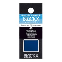 BLOCKX Watercolour Half Pan S4 451 Cerulean Blue